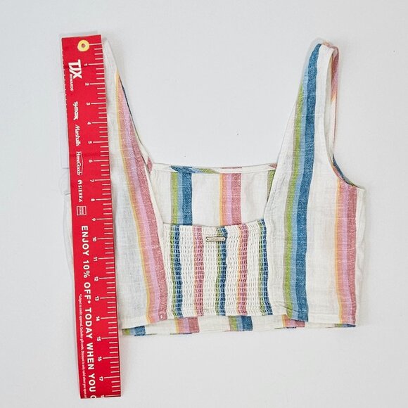 HURLEY Stripe Crop Top - Picture 5 of 6